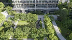 洋房大平层合院别墅